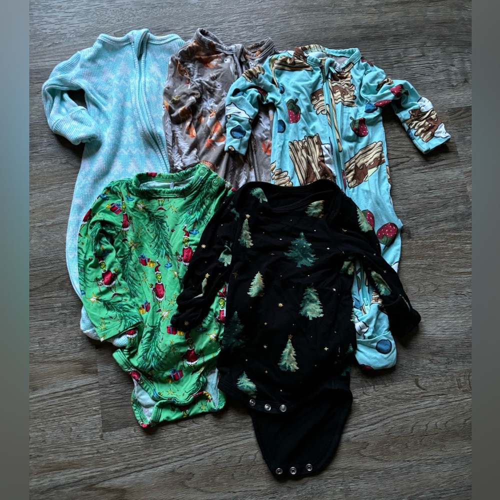 Posh Peanut Baby Boy Bamboo Bundle